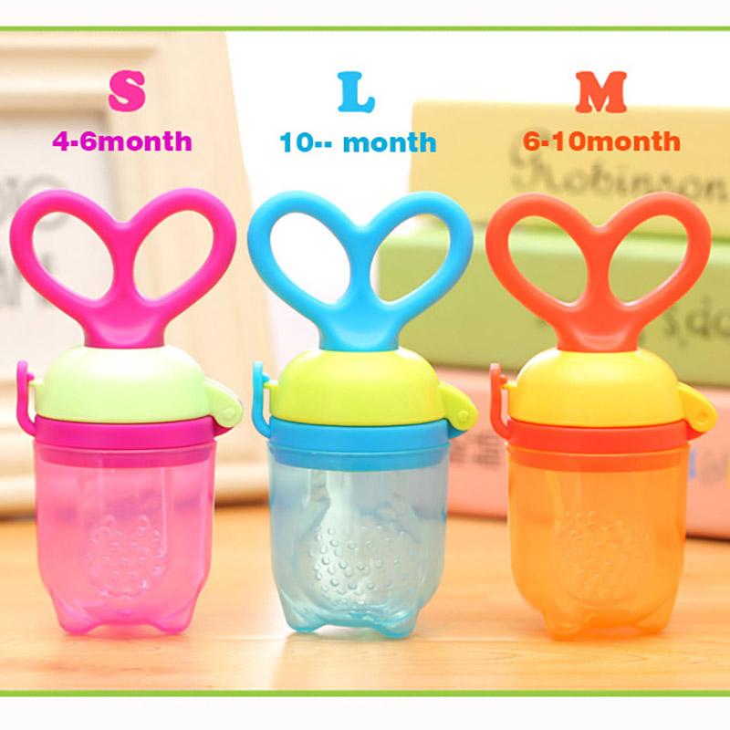 Safety Baby Supplies Silicone Vegetable Fruit Pacifier Bottles